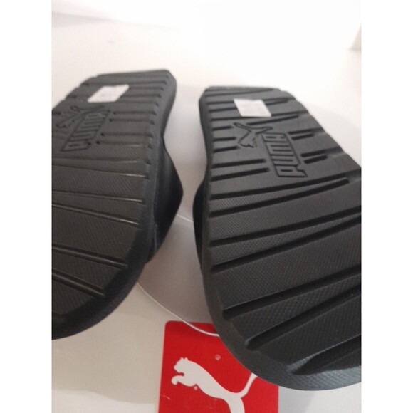 Puma Slip-on Slide/ SANDALS Size Womens 9 Black-ROSE Gold Cool Cat NEW  NWT - Picture 3 of 5